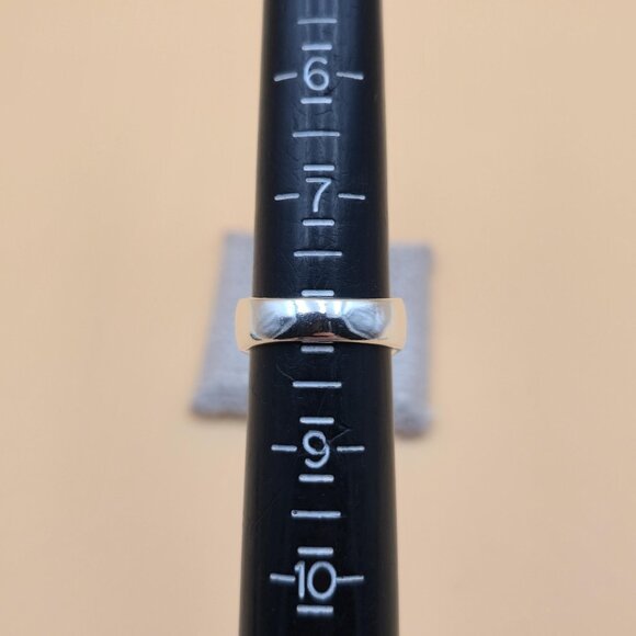 Size 8 Sterling Silver Rhodochrosite Stone With Garnets Ring A5258 - Picture 8 of 11